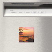 Big Island, Hawaii. Sunset, Big Island Hawaii. 2 Magneet (Insitu (Vaatwasser))