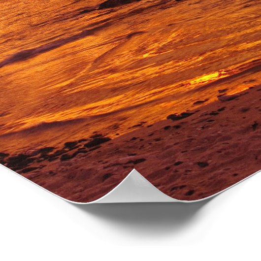 Big Island, Hawaii. Sunset, Big Island Hawaii. 2 Poster (Hoek)