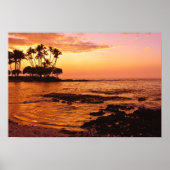 Big Island, Hawaii. Sunset, Big Island Hawaii. 2 Poster (Voorkant)