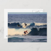 Big Island Hawaii Surfers Briefkaart (Voorkant / Achterkant)