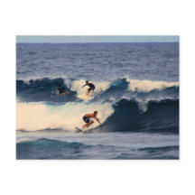 Big Island Hawaii Surfers Briefkaart