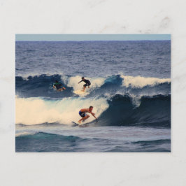 Big Island Hawaii Surfers Briefkaart