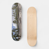 Big Island Hawaii Tropical Beach Palms Panorama Persoonlijk Skateboard (Voorkant)