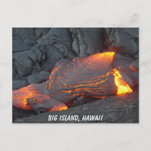 Big Island Lava Flow Briefkaart