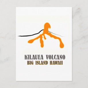 Big Island Lava Junkie Vertical Post Card Briefkaart
