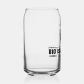 Big island Pond New Hampshire Blikvorm Glas (Rechts)