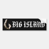 BIG ISLAND - Tribal Hook Bumpersticker (Voorkant)