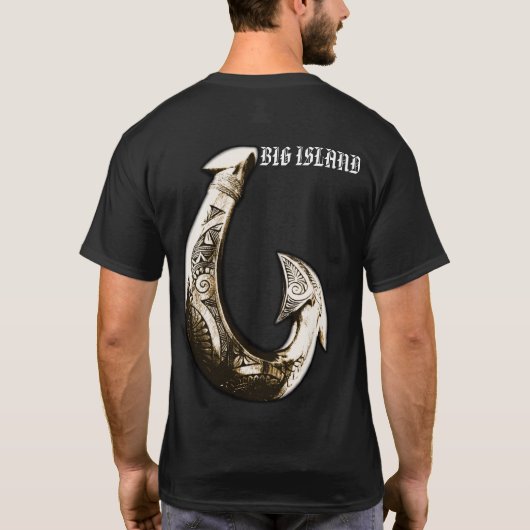Big Island Tribal Hook T-shirt (Achterkant)