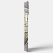 Big Ivory Flower, Abstract Modern Fractal Art Case-Mate iPhone Case (Achterkant / Rechts)