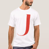 Big J: Jeanne Moderno Lettres T-shirt (Voorkant)