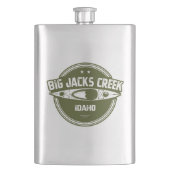 Big Jacks Creek Wild en de Schilderachtig rivier d Flacon (Voorkant)