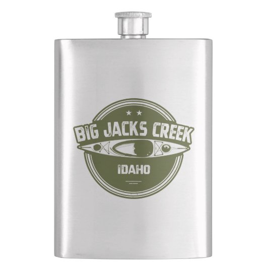 Big Jacks Creek Wild en de Schilderachtig rivier d Flacon (Voorkant)