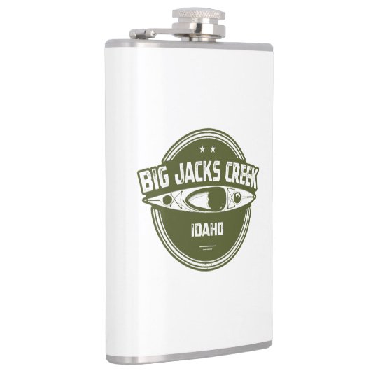 Big Jacks Creek Wild en de Schilderachtig rivier d Heupfles (Rechts)