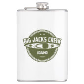 Big Jacks Creek Wild en de Schilderachtig rivier d Heupfles (Voorkant)