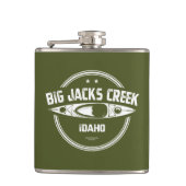 Big Jacks Creek Wild en de Schilderachtig rivier d Heupfles (Voorkant)