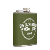 Big Jacks Creek Wild en de Schilderachtig rivier d Heupfles (Rechts)