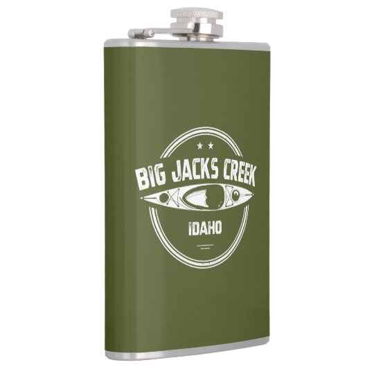 Big Jacks Creek Wild en de Schilderachtig rivier d Heupfles (Rechts)