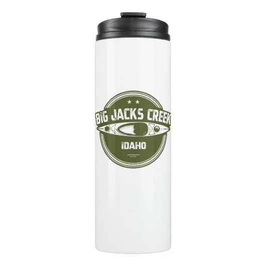 Big Jacks Creek Wild en de Schilderachtig rivier d Thermosbeker (Voorkant)