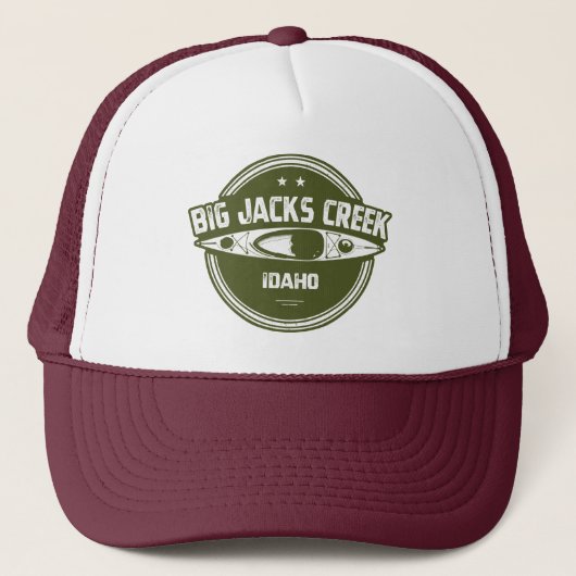 Big Jacks Creek Wild en de Schilderachtig rivier d Trucker Pet (Voorkant)