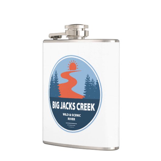 Big Jacks Creek Wild en de Schilderachtig rivier I Heupfles (Links)