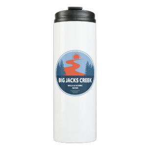 Big Jacks Creek Wild en Scenic River Idaho Thermosbeker