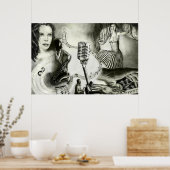 Big jazz 4 36 x 24' poster (Keuken)