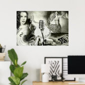 Big jazz 4 36 x 24' poster (Thuiskantoor)