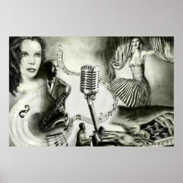 Big jazz 4 36 x 24' poster