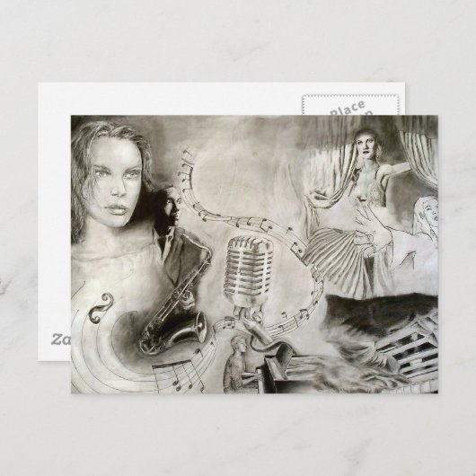 BIG JAZZ BRIEFKAART (Voorkant / Achterkant)