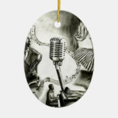 Big Jazz Keramisch Ornament (Voorkant)