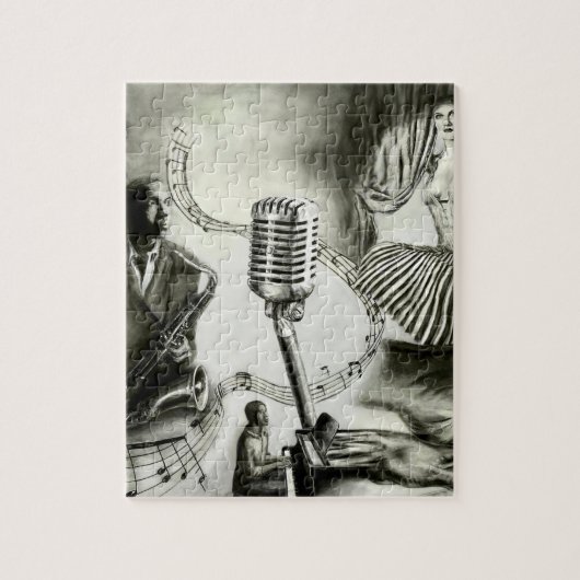 Big Jazz Legpuzzel (Verticaal)