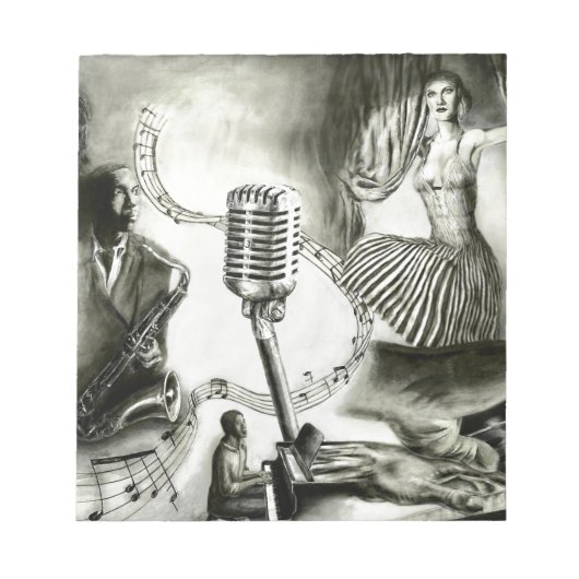 Big Jazz Notitieblok (Voorkant)