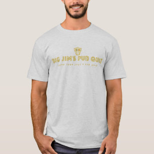 Big Jim's Pub Quiz logo T-shirt