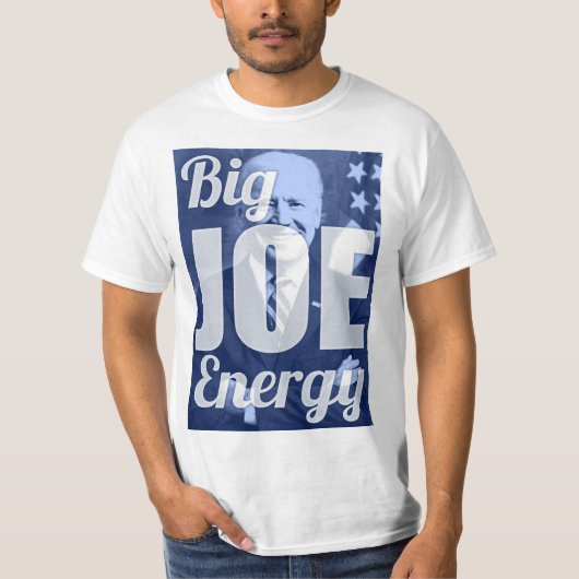 Big Joe Energy Biden 2020 T-shirt (Voorkant)