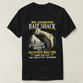 Big Johnsons Bait Shack Funny Tshirt (Design voorkant)