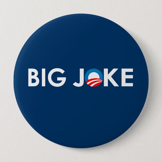 BIG JOKE RONDE BUTTON 4,0 CM (Voorkant)