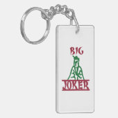 BIG JOKER Mah Jong Tile Sleutelhanger (Voorkant Links)