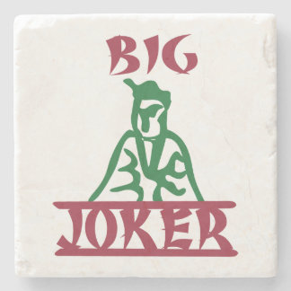 Big Joker Mah Jong Tile Stenen Onderzetter
