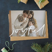 Big Joy Holiday Fotokaart Kaart