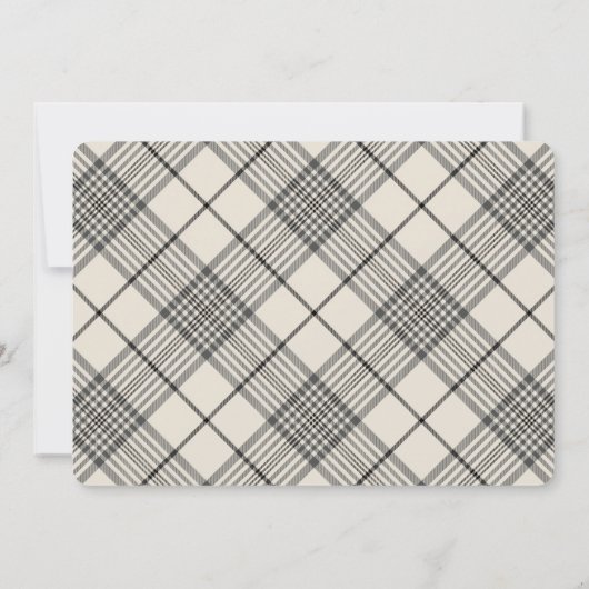 Big Joy Holiday Fotokaart - zwart Kaart (Achterkant)