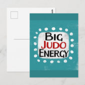 Big Judo Energy Briefkaart (Voorkant / Achterkant)