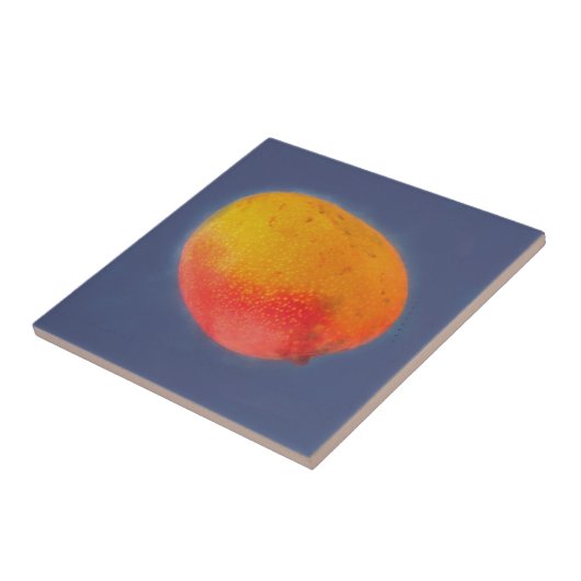 Big Juicy Mango Tegeltje (Zijkant)