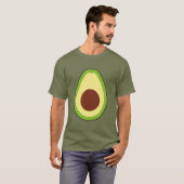 Big Jumbo Avocado Lazy Costume T-shirt (Voorkant volledig)