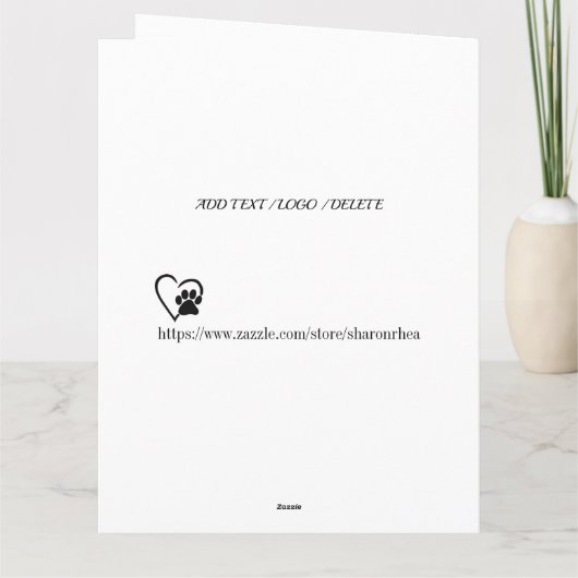 Big Kaart Puppy Love (Achterkant)