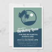 Big Kahuna BBQ Verjaardag Uitnodiging (Voorkant)