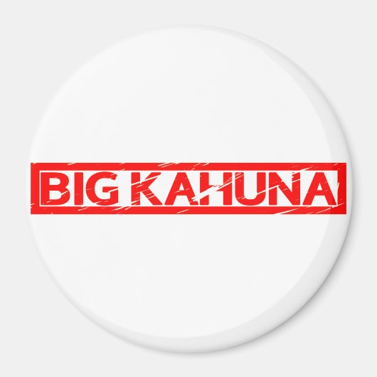 Big Kahuna Stamp Magneet (Voorkant)