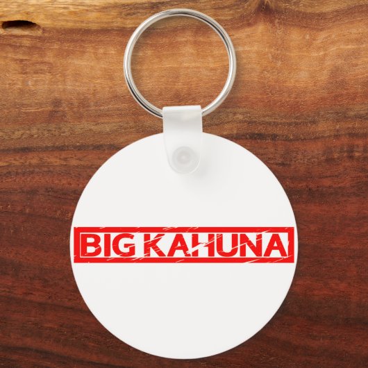 Big Kahuna Stamp Sleutelhanger (Achterkant)