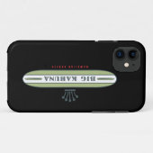Big Kahuna Straight HI Surfer Case-Mate iPhone Case (Achterkant (horizontaal))