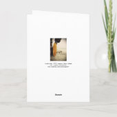 Big Kahuna Surfboard Birthday Card Kaart (Achterkant)