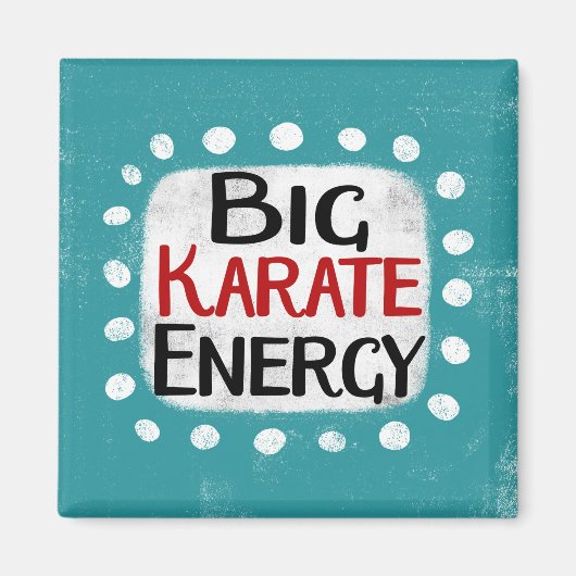 Big Karate energie koelkastmagneet Magneet (Voorkant)